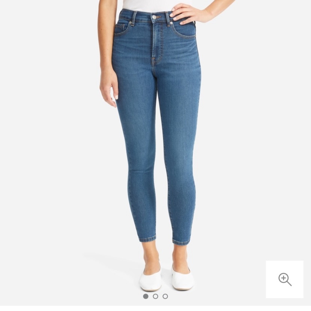 Everlane high-waisted jeans